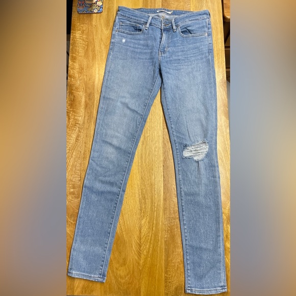 Levi’s 711 Skinny blue jeans - Picture 3 of 3